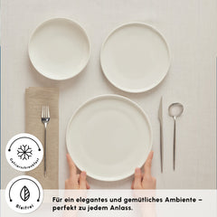Service de table Karaca Stream Bone Felix XL pour 6 personnes, 18 pièces
