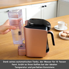 Hatir Aqua automatische türkische Kaffeemaschine, Rose Gold
