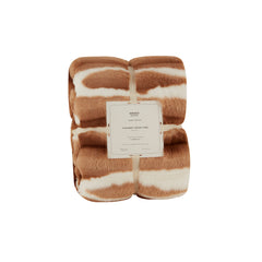 Karaca Rabbit Sherpa TV-Decke Braun, 130 × 150 cm