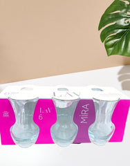Verre à thé LAV LAV Mira verres à thé turcs verre à thé 6 pièces 160ml