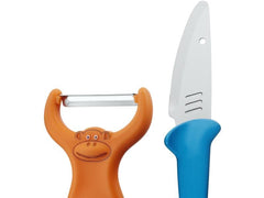 WMF Kinder Küchenmesser Willy Mia Fred Blau/Rot
