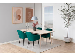 AC Design Stuhl Emilia Smaragdgrün