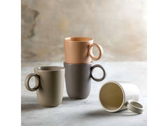 Leonardo Kaffeetasse Roma 400 ml, 6 Stück, Weiss