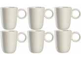 Leonardo Kaffeetasse Roma 400 ml, 6 Stück, Weiss