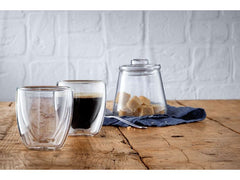 WMF Cappuccinotasse Kult 250 ml, 2 Stück, Transparent
