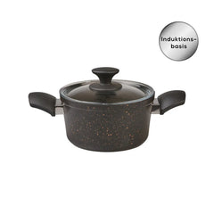 Karaca Biogranit Black Gold 7-piece pot set