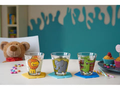 Leonardo Kindertasse Bambini Tiermotiv, 215 ml, 6 Stück