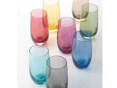 Leonardo Trinkglas Sora 390 ml, 6 Stück, Mehrfarbig