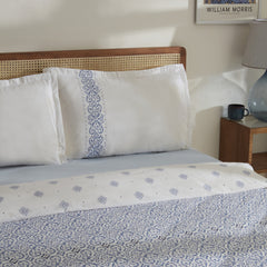 Karaca Marino Bettwäsche-Set für Einzelbett Blau aus 100 % Baumwolle