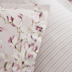 Karaca Pesla Satin Bettwäsche-Set für Doppelbett Rosa aus 100 % Baumwolle