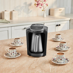 Machine à café turc Karaca Hatır Neo Silver, 735 W, 300 ml