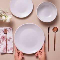 Karaca Scarlet Tafelservice, 18-teilig, 6 Personen