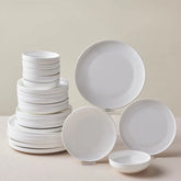 Karaca Streamline New Saturn Weiss 24-teiliges Tafelservice, 6 Personen