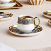 Karaca Suadiye Kaffeetassen Set, 12-teilig, 90 ml