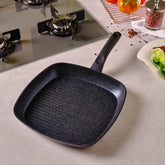 Karaca Aqua Granit Grillpfanne mit Marmorbeschichtung, 28 cm