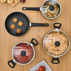 Cookplus Aura Roller 7-teiliges Kochgeschirr-Set