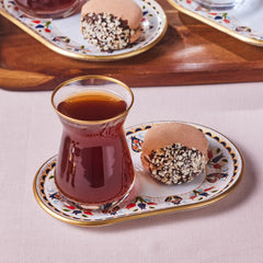 Karaca Tulip 12-teiliges Teeservice für 6 Personen