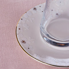 Karaca Fleur Gold 12-teiliges Teeservice für 6 Personen