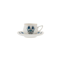 Karaca İznik New Form Coffee Cup Set for 6 Persons 90 ml