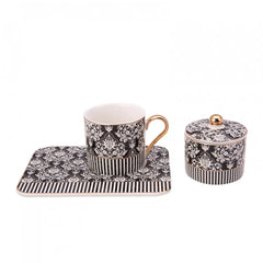 Karaca Queen 5-piece coffee service for 2 people