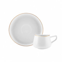 Karaca Hole Porzellan Kaffeetasse Set für 6 Personen 80ml