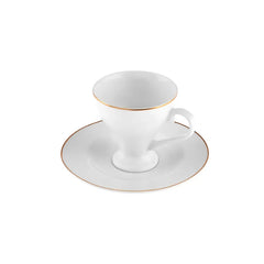 Ensemble de tasses à café Karaca Biga pour 6 personnes, 90 ml