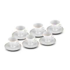 Ensemble de tasses à café Karaca Biga pour 6 personnes, 90 ml