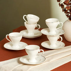 Ensemble de tasses à café Karaca Biga pour 6 personnes, 90 ml