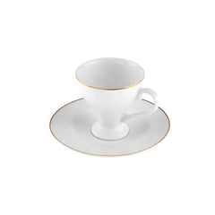 Ensemble de tasses à café Karaca Biga pour 6 personnes, 90 ml