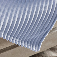Karaca Ruby Stripe Wellsoft Doppeldecke Blau, 200 × 220 cm
