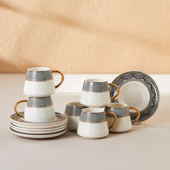 Karaca Globe Espressotassen-Set für 6 Personen