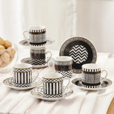 Karaca Helenistik Espresso Kaffee Set, 12-teilig, 80ml