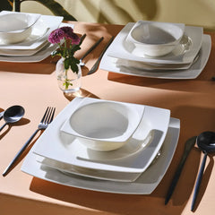 Karaca Royal White 6 Personen Geschirrset, 24 Teilig