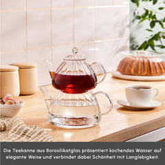 Karaca Lori Glas Teekanne