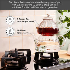 Karaca Lori Glas Teekanne