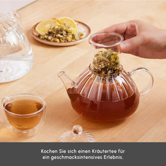 Karaca Lori Glas Teekanne
