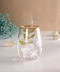 Verre Amber Golden Touch, lot de 6