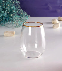 Verre Amber Golden Touch, lot de 6