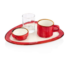 Service à café de présentation Bone Harmony Ardent, 4 pièces, 75, 60, 30 cc, 21x16 cm
