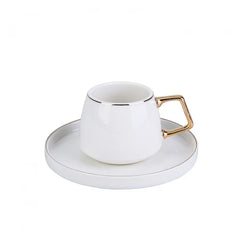 Karaca Streamline Saturn Gold, Espressotassen Set für 6 Personen Gold, 12-teilig