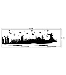 Velours wall sticker İstanbul-3, 86X291cm
