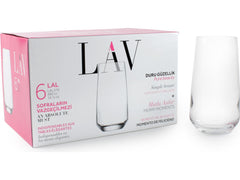 LAV LAL376A 3pcs Longdrink Glas 480cc