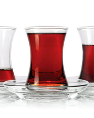 LAV ZEN313 155cc 6 pièces verre à thé ZEN/Caybardagi/verre à thé