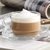 LAV Cozy Espressotassen Set 12-teilig 270 ml Glas modern