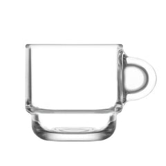 LAV Cozy Espressotassen Set 12-teilig 270 ml Glas modern