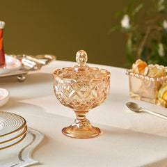 Karaca Home Louis Lokumschale Amber, 14,2 cm