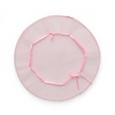 50 Stück Geschenkorganza-Beutel Rosa 24 cm, rund, Mandelzucker-Beutel, Mini-Organza-Beutel,