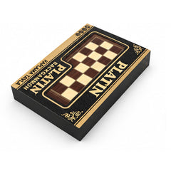 Backgammon / Tavla plaqué platine