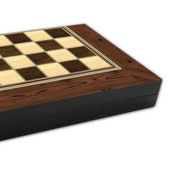 Backgammon / Tavla plaqué platine