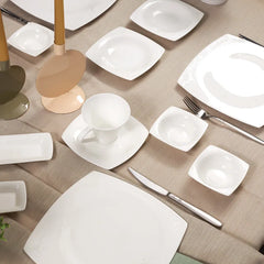 Karaca Fine Pearl Node 26-piece breakfast service square